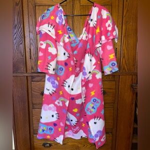 Hello Kitty Blanket Coat Shawl